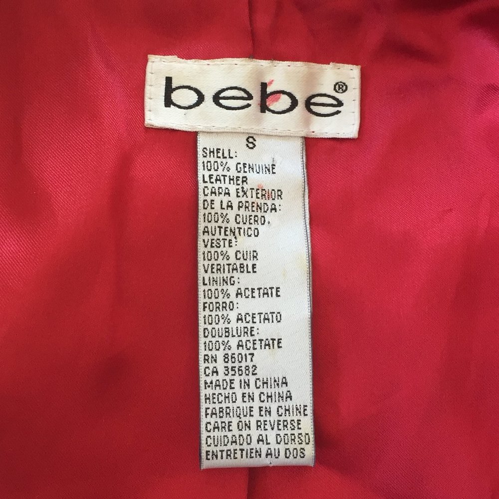 Red Leather Jacket - perfect for Fall/Winter - Picture 5 of 5